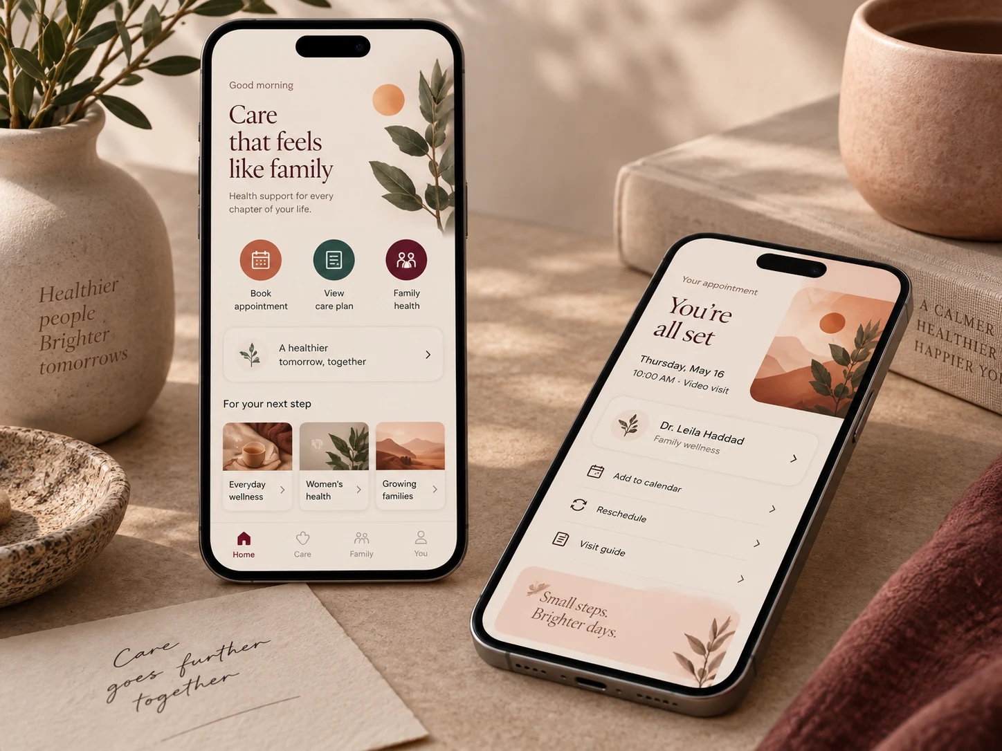 Noura multilingual virtual care mobile experience